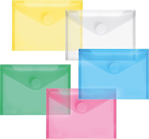 FolderSys PP-Umschlag 10er Set (A6, Mehrfarbig, 20 Umschläge)