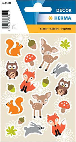 HERMA Permanent Forest Animals