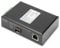 DIGITUS DIN-Rail Medienkonverter - SFP Port - Gbit Ethernet - RJ45 / SFP 1000Base-X - Mit PoE-Injektor - Schwarz