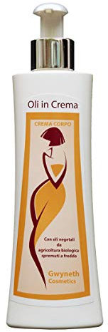 Gwyneth Cosmetics Crema Corpo 7 Oli in crema 200ml - IDEALE COME DOPOSOLE, DOPO DOCCIA,RICCO di OLI e COMPONENTI che IDRATANO, NUTRONO e CONTRASTANO le SMAGLIATURE
