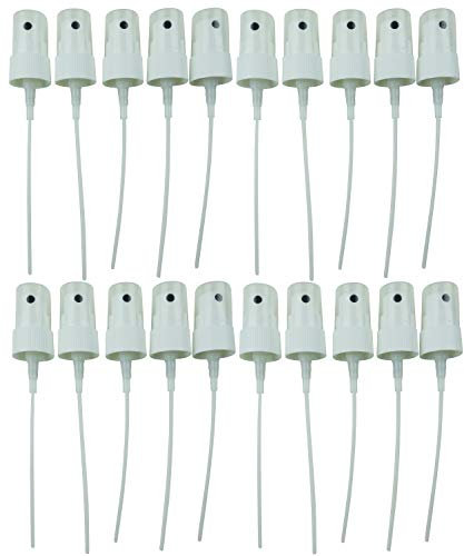 mikken 20 x Sprühaufsatz GL18 für Apothekerflaschen 5-100ml, BPA frei