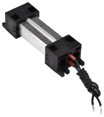DEWIN Réchauffeur d'air en Céramique,Réchauffeur d'air en Céramique PTC Isolé Élément Chauffant PTC Thermostat en Céramique Isolé 220V 100W