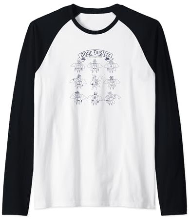 Disney Pixar Onward Pixie Dusters Motorcycle Club Manche Raglan