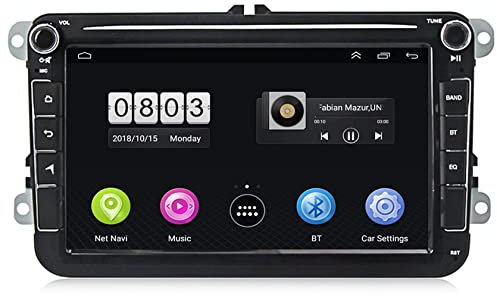 ERPENG Android 10 Auto Rückfahrkamera Doppel Din 9.5 inch Autonavigation Car Radio Multimedia Player Für VW/Volkswagen/Golf/Passat/b7/b6/Skoda/Seat/Octavia/Polo/Tiguan Bluetooth 5.0/FM/USB