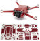 WRAPGRADE Skin Kompatibel mit DJI Mini 3 Pro (JAPAN RED)
