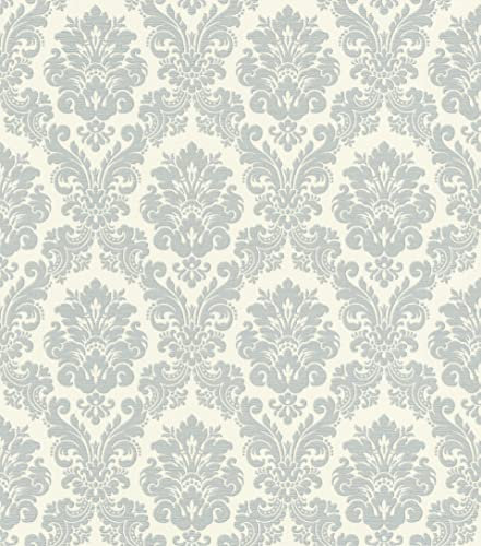 Rasch Tapeten Vliestapete (Classic-Chic) Blau beige 10,05 m x 0,53 m Trianon XIII 570533
