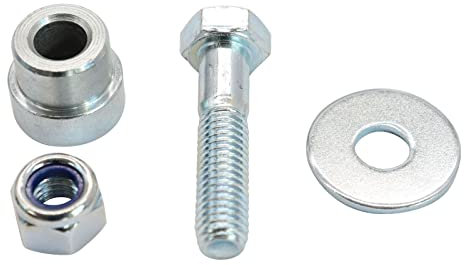 SECURA Befestigungs-Set für Umlenkrolle kompatibel mit Stiga Estate 6102 HW Rasentraktor