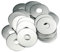 Rondelles Metal M8, Rondelles Plates MeHurr 20 Pièces, Rondelle Inox M8 x 30mm, Rondelle en 304 Acier Inoxydable, Penny Rondelles pour Vis et écrous