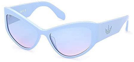 adidas Originals OR0089 Brille, Shiny Light Blue, 57/17/135 für Damen, Blau (Shiny Light Blue)