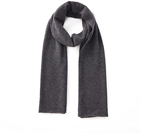 GreenMount Damen-Schal 100% Kaschmir – Gestrickt Pflanzengefärbt Warm & Weich für Herbst & Winter