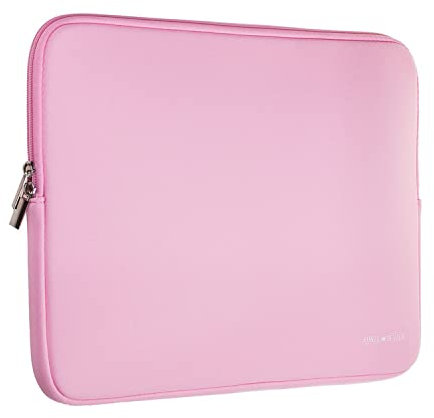 König Design Laptoptasche Laptophülle 17 Zoll stoßfeste Notebooktasche Laptop Schutzhülle Notebook Sleeve Hülle PC Laptop Schutztasche Rosa