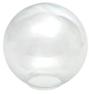 Tulipa de cristal bola transparente de 10cm con apertura de 5cm