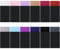 Xuhal 12 Stück Herren flache vorgefaltete Einstecktuch Maskuline Polyester Anzug Rechteckig Einstecktuch Quadrat Taschentuch auf Karte, 12 Farben, Elegante Farben., Einheitsgröße