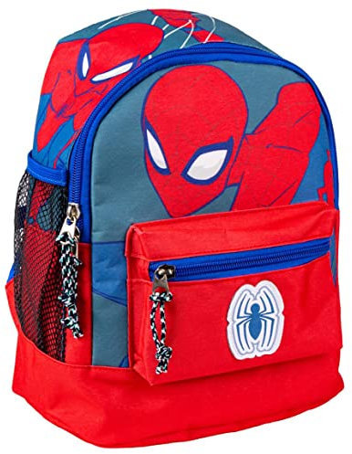 Marvel Spiderman Rucksack, Superhelden-Design Schulrucksack, Jugendrucksack, Gepäcktasche, Reiserucksack, Geschenk für Jungen und Jugendliche