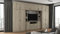e-Meblast Dako - 3-teilige Schrankwand - 380x240x54 cm - Wohnwand - TV-Schrank - Wohnzimmer Schrank Set - Wandregal - Obenschränke - Einlegeböden - Schubladen - Kleiderstange - PVC-Kante - Sonoma Hell