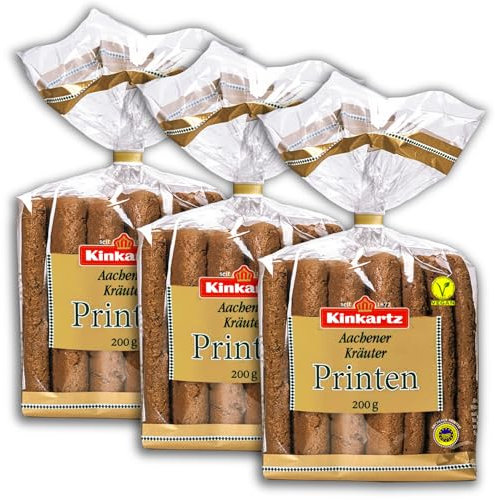 3 er Pack Kinkartz Aachener Kräuter-Printen 3 x 200g