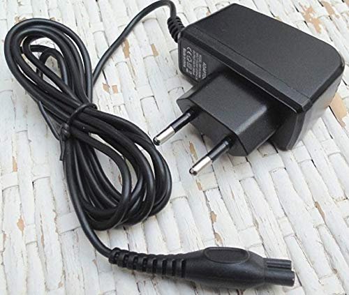 Cargador ESP Ladegerät Netzteil Adapter 12V Kompatibel mit Ersatz für Rasierer Braun Series 330 340 350 Ersetzt Ladekabel Netzadapter Netzkabel Replacement