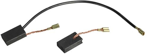 vhbw 2x balais de charbon 4,9 x 9,9 x 17,2 mm remplace Bosch 1607014148 pour meuleuse d'angle