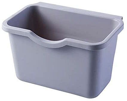 HUANIZI Kitchen Bin for Counter Top Or Under Sink Hanging Small Trash Can for Cupboard/Bathroom/Bedroom/Office/Camping