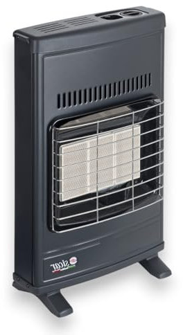 Briconess.com Poêle infrarouge à gaz 4200 W Gris 42,5 x 15 x H64 cm Sicar Eco40GPL