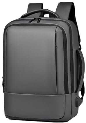 Jubepk Laptop Backpack Travel, Expandable Business Backpack, Professional Laptop Bag, Travel Laptop Backpack, Professional Laptops Back Pack for Teachers, Staff, and Clerks with Expandable Storage