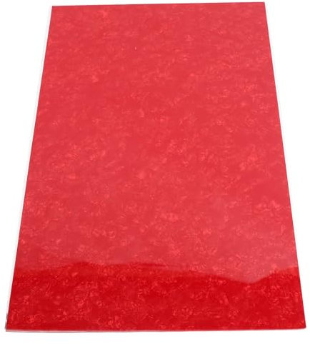 Guitar Bass Pickguard Blank Material Kratzplatte Rückplattenblatt 3 Schicht Celluloid PVC Anpassbares Schutzzubehör für E -Gitarren -Bass -Player