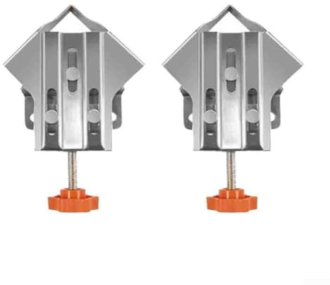 Mango ergonómico en abrazadera de ángulo recto de acero inoxidable diseñada para reducir la fatiga de la mano durante el uso a largo plazo (A)