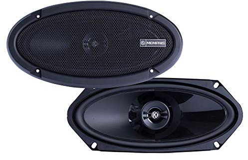Memphis Audio PRX410 Power Reference 4x10 Inch 50 Watt RMS 100 Watt Peak Power 2 Way Coaxial Car Speaker System