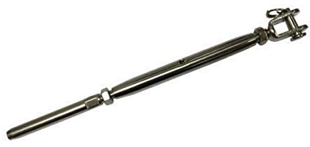 Ridoir à Sertir 190mm pour Cable de 4mm INOX A4-316