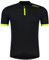Rogelli Radtrikot Herren - Kurzes Fahrradtrikot mit Reißverschluss - Atmungsaktiv & Schnell Trocknend - Schwarz/Fluogelb - Core