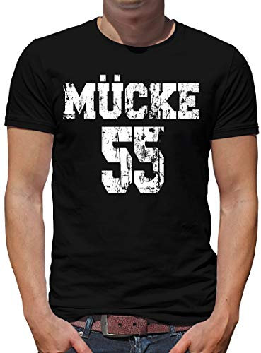 TShirt-People Mücke 55 Vintage T-Shirt Herren XL Schwarz