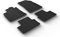 Gledring Satz Gummimatten kompatibel mit Renault Clio V HB 9/2019- & Mitsubishi Colt VII 2023- (T Profil 4-teilig + Montage-clips)