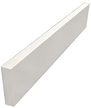 KLEMP Panneaux Plinthe - Façade Plinthe avant pour lave-vaisselle 19mm - 594x95mm - Tapis Cachemire Bianca MAT-90A Panneau frontal du lave-vaisselle entièrement intégré