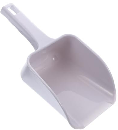 DOITOOL Gran Cuchara de Harina de Plástico Pala de Cocina para Cubitos de Hielo Harina Alimentos Secos Dulces Callos Granos de Café Comida para Mascotas Tamaño M