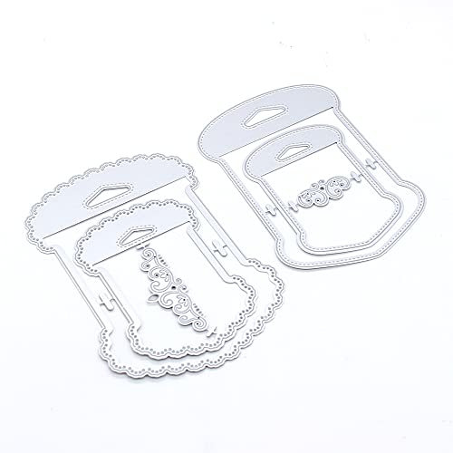 KSCRAFT Metall-Stanzschablonen im Shabby-Chic-Stil, für Bastelarbeiten, Sammelalben, Fotoalben, dekorative Prägung, DIY-Papierkarten
