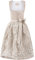 Stockerpoint Damen Sidonia Midi Dirndl, Creme, 38