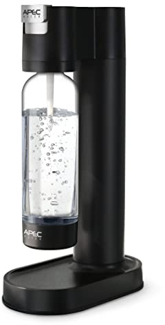 APEC WATER Sparkle Home Soda Maker – Carbonifica rapidamente l'acqua per far bollire qualsiasi bevanda in acqua frizzante, bottiglia in PET di alta qualità da 0,8 l (cilindro di CO2 non incluso)