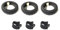 3x Sommerreifen Set 100/90-10 inkl. Schläuche passend für Piaggio Ape 50 TM TL1T-TL6T ZAPC80 – Straßenprofil Reifen in Top Qualität!