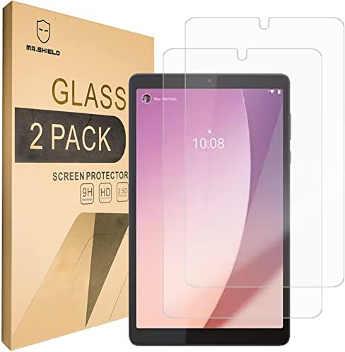 Mr.Shield Screen Protector for Lenovo Tab M8 Gen 4 8 8 Inch Tablet [Tempered Glass] [2-PACK] Screen Protector