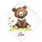 Pictogogo Baby Badetuch | Babyhandtuch mit Kapuze | Personalisiertes Baby Kapuzenhandtuch mit Namen & süßem Tiermotiv | Extra weiches und saugfähiges Babybadetuch | Bärenjunge