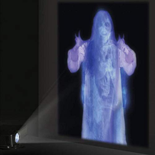 Chrees Window Projection Film, 25x23x1 Cloth Rear Projection Screen for Virtual Halloween and Christmas Window Projection Videos (White)