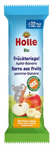 Holle Bio Früchteriegel Apfel-Banane 1er Pack (1 x 25 g)