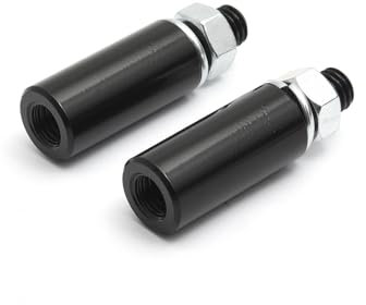 Blinkerverlängerung 30 mm für Blinker mit M8 Gewinde, schwarz, Paar