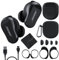 Paquete de auriculares Bose QuietComfort II con funda protectora de silicona y gamuza, auriculares Bluetooth inalámbricos activos con cancelación de ruido con sonido personalizado, auriculares Bose 2