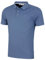 Calvin Klein Mens Campus Coastal Polo Shirt - Denim Blue - M