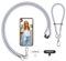 MoKo Handykette Universal, Verstellbar Schlüsselband mit Handschlaufe, Handyband Handy Lanyard zum Umhängen, Umhänge-Handyband × 1, Handschlaufe x 1, Lanyard-Patch × 2, Grau