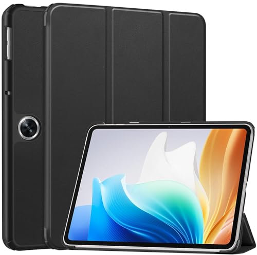 Vakarey para OnePlus Pad Go Funda,Ultrafina con Soporte Funda para OPPO Pad Neo 11.4 Pulgadas,Negro