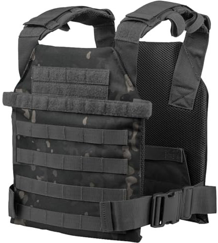 Miramrax Gewichtsweste für Männer und Frauen, Gewichtswesten, verstellbar, Kraft- und Ausdauertraining, Fitness, Workout, taktisches Lauftraining, Fitnessstudio (Schwarz CP)