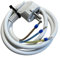 Schuko Anschlussleitung Anschlusskabel mit Aderendhülsen und Stecker 3x1,5mm² - 2 Meter Power Strip