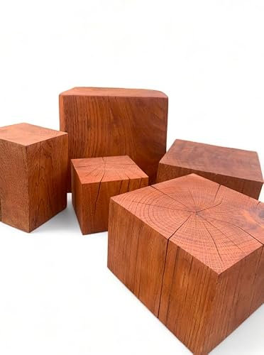 Eiche Blöcke, Eichenholz Blöcke 20x20x...cm, Farbe Tic, Säulen, Dekoblöcke, Hocker, Naturprodukt, rustikal, Handarbeit (20x20x95cm)